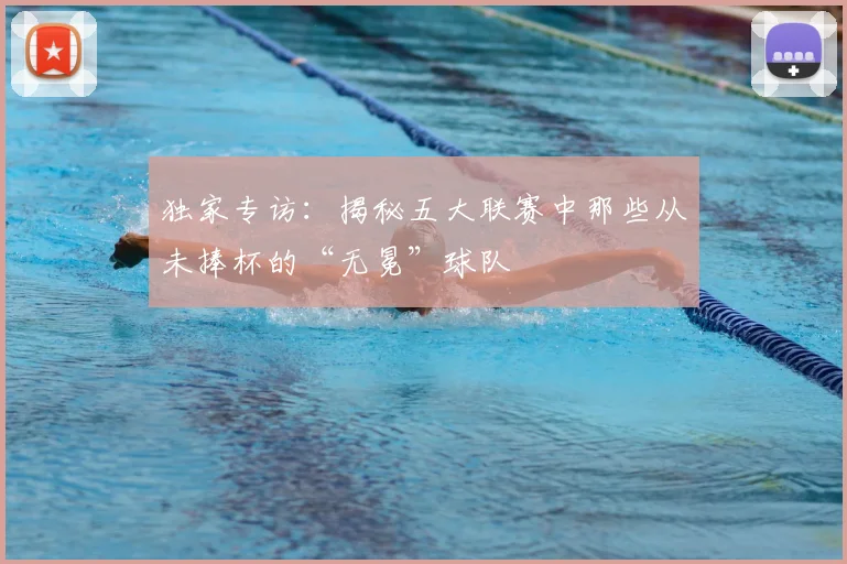 独家专访:揭秘五大联赛中那些从未捧杯的“无冕”球队
